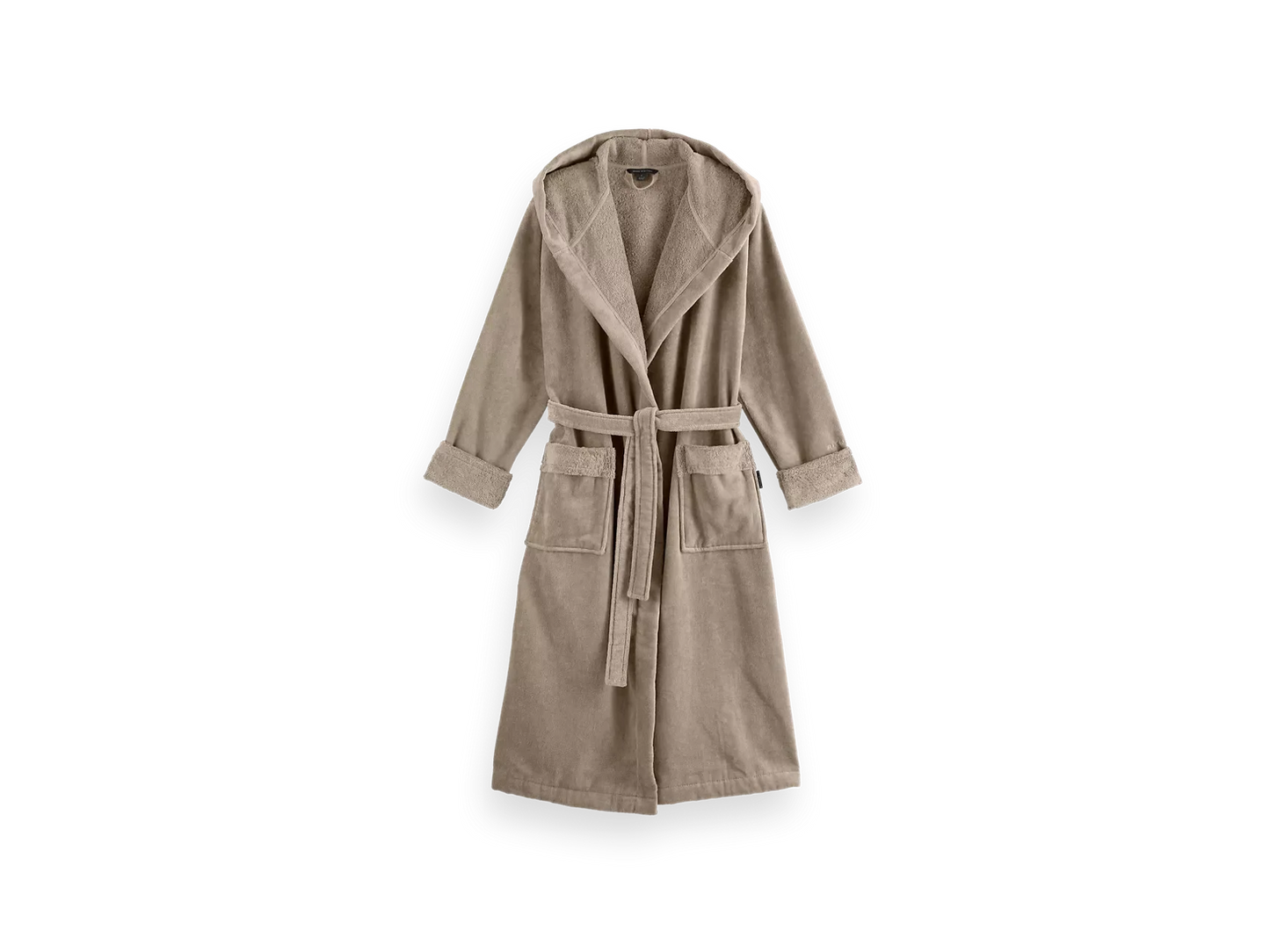 Super Smooth Cotton Bathrobe Women Sand XL
